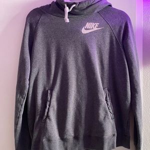 Medium Nike pull over hoodie.